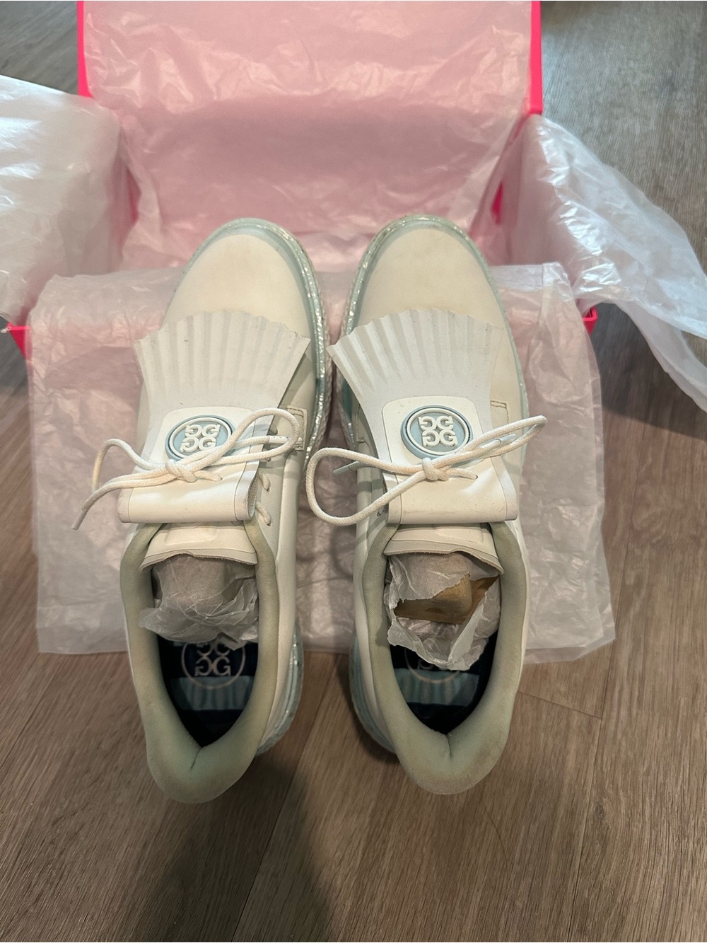 G/FORE LADIES TUXEDO STRIPE GALLIVAN2R GOLF SHOE